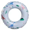 Anillo de natación para adultos de PVC grueso de color caramelo, protección ambiental, anillo de natación para niños con mango de combinación de colores retro, anillo para axilas