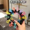 Varal portátil de viagem, ferramenta de secagem de roupas de hotel, corda para pendurar roupas de viagem e viagem de negócios, elástico com clipes, cabide de roupas portátil