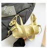Bolsa Grande Transfronteiriça para Mulheres 2026 Nova Casual Design de Nicho Bolsa de Ombro Transversal Estilo Coreano Bolsa Dumpling para o Dia a Dia