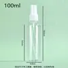 Botellas de Spray de Plástico Transparente para Mascotas al por Mayor en Stock con Cabezales de Spray Blancos, Botellas de Spray Pequeñas, Botellas de Spray para Dispensar, Botellas Vacías, Contenedores
