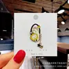 Broche de desenho animado personalizado broche de metal fofo em forma de gota de óleo acessórios para roupas bolsas acessórios de crachá broche