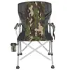 Comercio Exterior Europeo y Americano Transfronterizo Silla Plegable Portátil Personalizada para Ocio al Aire Libre Camping Viaje en Coche Pesca Camping Respaldo Reposabrazos