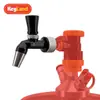 Grifo Mini Cerveza Artesanal Cabezal de Vino Portátil Cabezal de Vino Antiespumante Pared de Vino para Cerveza Casera Grifo Kegland