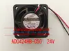 Original Nuevo AD0424HB-C50 4020 24v Taiwán ADDA ventilador gran volumen de aire alta velocidad larga vida