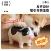 El juguete de aro para perros Huayuan hoopet es duradero, masticable, alivia el aburrimiento, hace ruidos y es un juguete de látex natural que ayuda a gastar energía