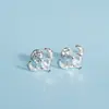 Piercing para Labio Espiral de Astas de Ciervo 1.0 Rosca Acero Inoxidable Adorno para Labio Completo de Zirconia Piercing para Hélice de Oreja Piercing de Cartílago Estilo Ins Joyería para Piercing