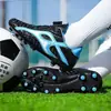 Nuevos Zapatos de Fútbol para Niños Estudiantes, Tacos Tf para Niños con Hebilla Giratoria, Zapatos de Entrenamiento para Niñas, Zapatos de Fútbol para Césped Artificial Transfronterizos