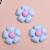 Flores de Resina Brillantes Color Dopamina DIY Pegamento de Crema Accesorios para el Cabello Pasador Pasador Parche Funda para Teléfono Móvil Accesorios para Refrigerador