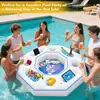 Mesa inflable de PVC para Póker, Mesa de Cartas, Mesa de Juego para Piscina, Barra de Hielo inflable para Juegos de Fiesta, Modelo Nuevo Transfronterizo