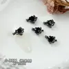 Pedras de Strass para Nail Art da Série Zircônia de Luxo Leve, Pingente de Estrela-do-Mar Versátil Deslumbrante e Luxuoso, Pedras de Strass para Unhas Laço
