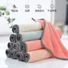 Pano de limpeza absorvente e sem fiapos para uso doméstico na sala de estar e na cozinha, não propenso a manchas de óleo, adequado para lavar louça e tarefas domésticas, pano de limpeza com padrão de abacaxi