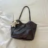 Bolsa Grande Feminina 2026 Nova Verão Simples Bolsa de Ombro Único Bolsa Tote de Grande Capacidade Bolsa Casual para Trabalho e Trajeto