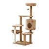 Marco de escalada para gatos personalizado, Suministros de lujo de felpa para mascotas, Marco de escalada para gatos de múltiples capas, Árbol para gatos con nido, Poste rascador, Bola divertida para gatos, Marco de escalada para gatos