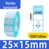 Papel Térmico Três Provas 60*40 para Impressão de Código de Barras em Armazém e Logística, Adesivos de Etiqueta Autoadesivos à Prova d'Água