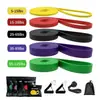 Faixa Elástica Fitness Faixa de Resistência Corda de Puxar Treinamento de Força Assistência para Barra Fixa Feminina Equipamento de Yoga Pilates