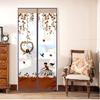 Cortina de Puerta de Verano Anti-Mosquitos con 7 Ganchos y 6 Tiras Magnéticas, Puerta de Pantalla Magnética con Malla Magnética Densa, Viene con Cinta Adhesiva Gratuita sin Clavos