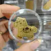 Adesivo de Telefone de Ouro Puro 999 para Atrair Riqueza - Pequeno Presente Criativo Atacado da Fonte