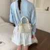 Bolso Boston Floral Pequeño y Dulce para Mujer 2026 Nuevo Bolso de Mano y Cruzado Versátil Bolso Almohada Lindo de Moda para el Trabajo