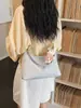 Bolso tipo cubo liso de moda y versátil para mujer, elegante y chic para el uso diario, bolso de hombro para ir al trabajo