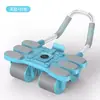 Fornecimento Direto da Fábrica Roda Abdominal Rebound Automático Ferramenta de Treino para Músculos Abdominais Prancha Abdominal Roda Abdominal Rolo Abdominal Aparelho de Fitness Abdominal Transfronteiriço