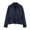 Para Comércio Exterior Transfronteiriço Europeu e Americano Roupas Femininas Aliexpress Venda Quente Moda de Verão Versátil Cinto Fino Camisa com Textura de Cetim de Seda