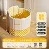 Cubo de Baño Plegable con Respaldo, Cubo de Baño Plegable de Temperatura Constante Engrosado para Adultos, Cubo de Baño Plegable para el Hogar