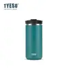 Caneca Cafeteira Prensa Francesa Portátil Tyeso Cafeteira Cold Brew Infusor de Chá Filtro de Pressão de Escritório Panela Térmica Isolada 304