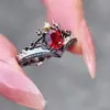 Periférico de Juego de Anime Diamante Brillante Bidimensional Anillo de Boda Versátil de Metal Anillo Brillante de Diamante Único Creativo Derivado de Juego