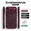 Funda para iPhone 17 Estilo Armadura Cintura Delgada con Patrón de Fibra de Carbono, Soporte Magnético, Cubierta Protectora para Apple 18 Pro Max 16