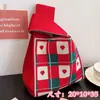 Bolsas de Punto Transfronterizas del Sudeste Asiático, Bolsos de Mano, Bolsas Tote Pequeñas, Bolsas de Regalo, Bolsos Chaleco Tejidos, Bolsos de Muñeca