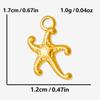 Aço Inoxidável 304 Lançamento Série Marinha Pingente Estrela do Mar Acessórios DIY Colar Pulseira Brincos Joias Pingente