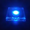 Fornecimento direto da fábrica de base de lâmpada de cristal de iluminação LED colorida atacado enfeites de artesanato de cristal de vidro base luminosa
