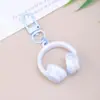 Auriculares Estéreo Dopamina Llavero Acrílico Accesorios DIY Caja Sorpresa Regalo Llavero Colgante de Cuentas Lindas