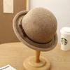 Sombrero de pescador para mujer, primavera y verano, con lazo, estilo coreano, pequeño, fresco, moderno, transpirable, para lavabo, para viajes.