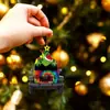 Grinch Transfronterizo Acrílico Fiesta Niños Decoraciones Adornos de Navidad Árbol de Navidad Plano Colgante Decoraciones Festivas