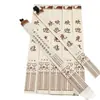 Bolsa de papel para empaque de palillos, fundas desechables de papel kraft para palillos para restaurantes y hoteles, juego de palillos, fundas para palillos de hot pot, envío gratis