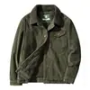 Chaqueta de Algodón con Borrego para Hombre Otoño e Invierno 2022 Chaqueta Cálida de Pana Deportiva para Hombre Chaqueta de Algodón de Marca de Moda Casual de Trabajo