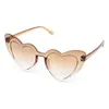 Nuevas Gafas de Sol Europeas y Americanas Transfronterizas de Amor para Niños Lindo Corazón de Melocotón Súper Lindas Gafas de Sol Degradadas para Bebé Venta al por Mayor
