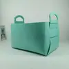 Cesta de Almacenamiento Plegable de Fieltro Transfronteriza Cesta de Almacenamiento para el Hogar Cesta de Almacenamiento para Ropa Sucia Bolsa de Almacenamiento para Libros y Juguetes