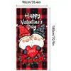 Cortina de Puerta de Fondo para Colgar Tela para el Día de San Valentín 2026 Transfronterizo Nuevo Banner de Puerta para Festividades y Citas Cubierta Decorativa para Puerta Más Vendida en Amazon