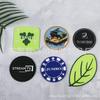 Fabricante Personalizado Coaster de Borracha Macia em PVC Tapete Antiderrapante para Celular Desenho Animado Silicone Pad Isolante Borracha Jogo Americano Logo Personalizado
