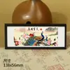 Florecen las Flores y Son Ricas, Imanes de Refrigerador de Madera, Peonías Flor Nacional, Decoraciones para el Hogar, Imanes de Refrigerador Suaves Magnéticos Culturales y Creativos, Listos para la Venta
