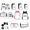Estilo Hot Buy Transfronteiriço para Arranjo de Figuras Conjunto de Três Peças Mochila de Camada Dupla Lancheira Pasta Estojo