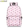 Mochila de estilo coreano con dibujos animados, nueva, 2020, de gran capacidad, para estudiantes, de poliéster, con estampado completo.