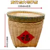 Cesta placement armazenamento de ingredientes cesta de rattan trançado especialidades locais restaurante bandeja de exibição cesta de exibição cozinha aberta vegetal