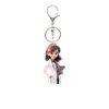 Colgante Plano de Acrílico para Doctor Transfronterizo Nuevo Colgante de Coche de Acrílico Decoración de Espejo Retrovisor Adorno de Dibujos Animados