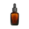 Botella cuadrada de aceite esencial color té botella gotero oscura para esencia botella vacía 30ml botella de muestra de cosméticos de viaje
