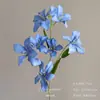 Flores Artificiais Azuis para Casamento Flores Falsas de Teto Decoração de Casamento Parede de Flores Arranjo de Flores de Chão para Casamento Materiais para Arranjo de Flores de Seda