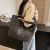 Bolsa de viagem grande capacidade bolsa de lona 2024 nova classe de estudantes universitários ruiying bolsa de ombro simples