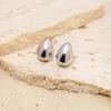 Pendientes de Plata de Ley Gota de Agua, Joyería de Plata de Ley 925 de Lujo Ligero, Joyería Estilo Ins, Fabricante Mayorista Transfronterizo Europeo y Americano, Sensación de Alta Calidad